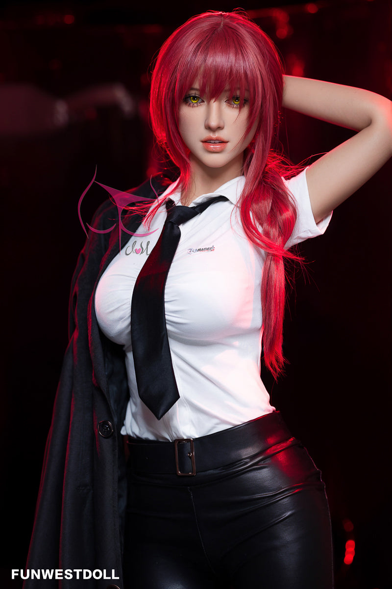 Funwest Doll 162cm rothaarige junge sexy vollbusige Sexpuppe Chloe