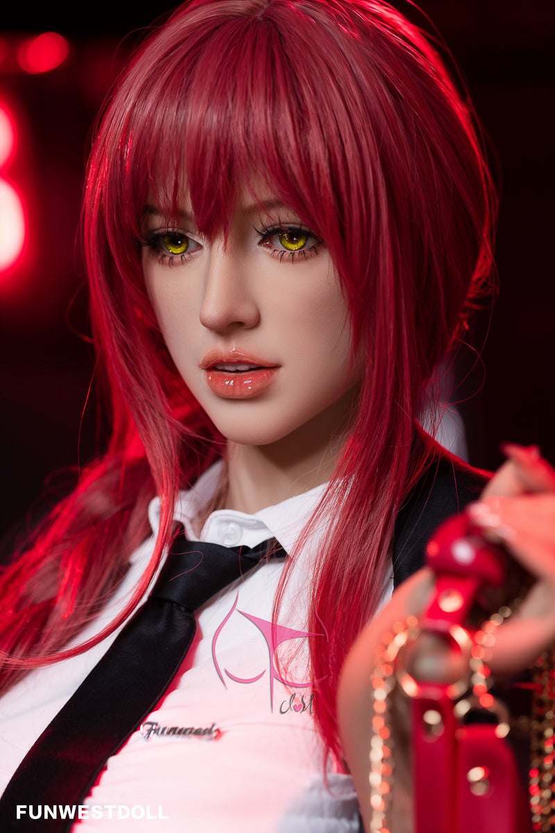 Funwest Doll 162cm rothaarige junge sexy vollbusige Sexpuppe Chloe