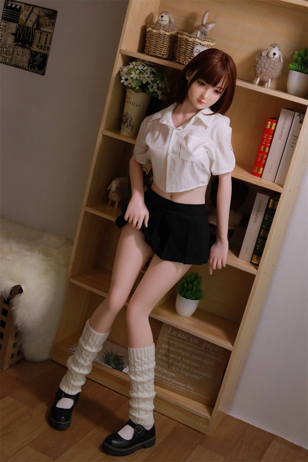 158cm Silikonpuppe Cosdoll schönes orientalisches Mädchen