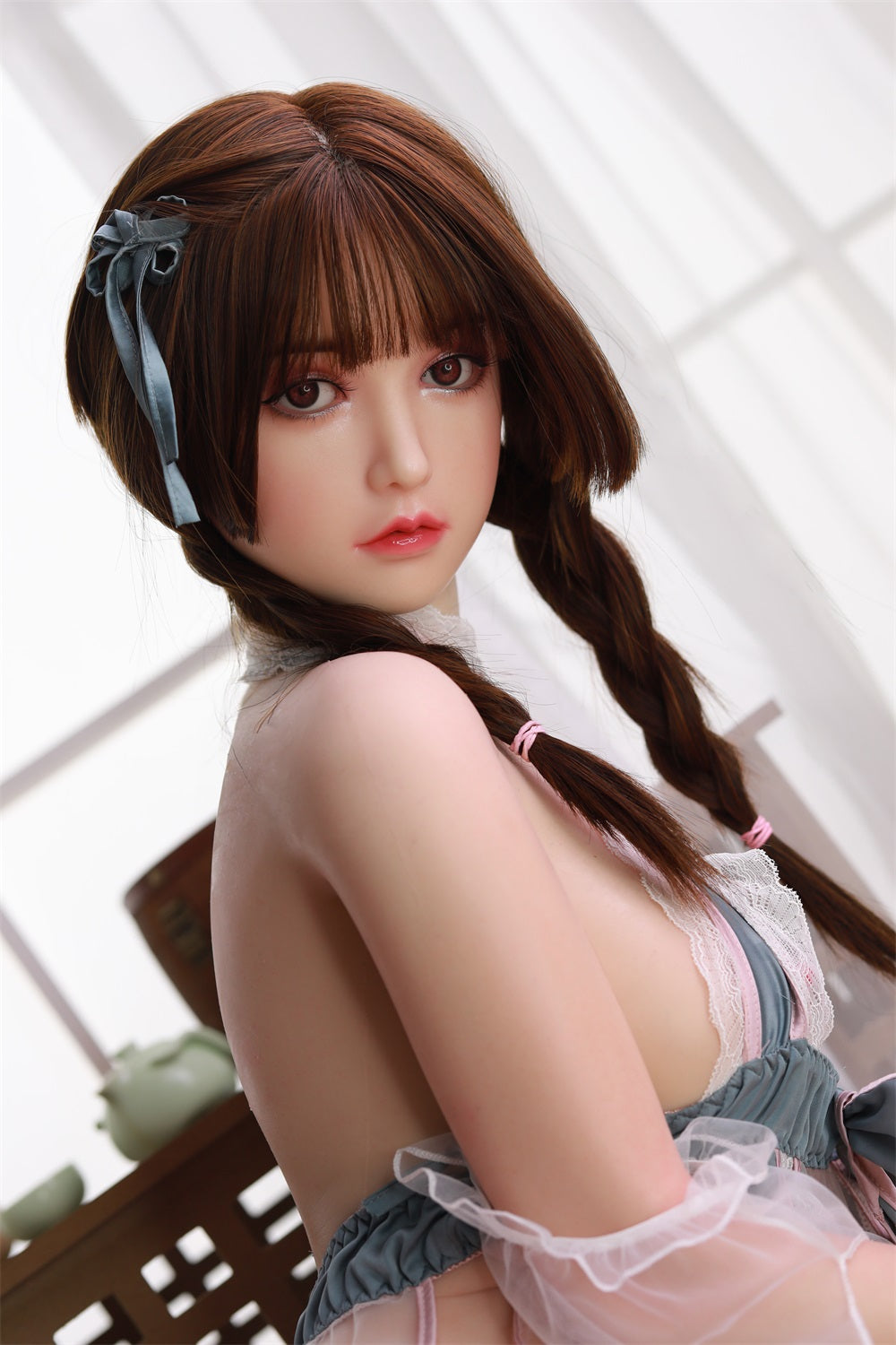148cm Real Life Doll D Cup Premium Silicone Sex Doll
