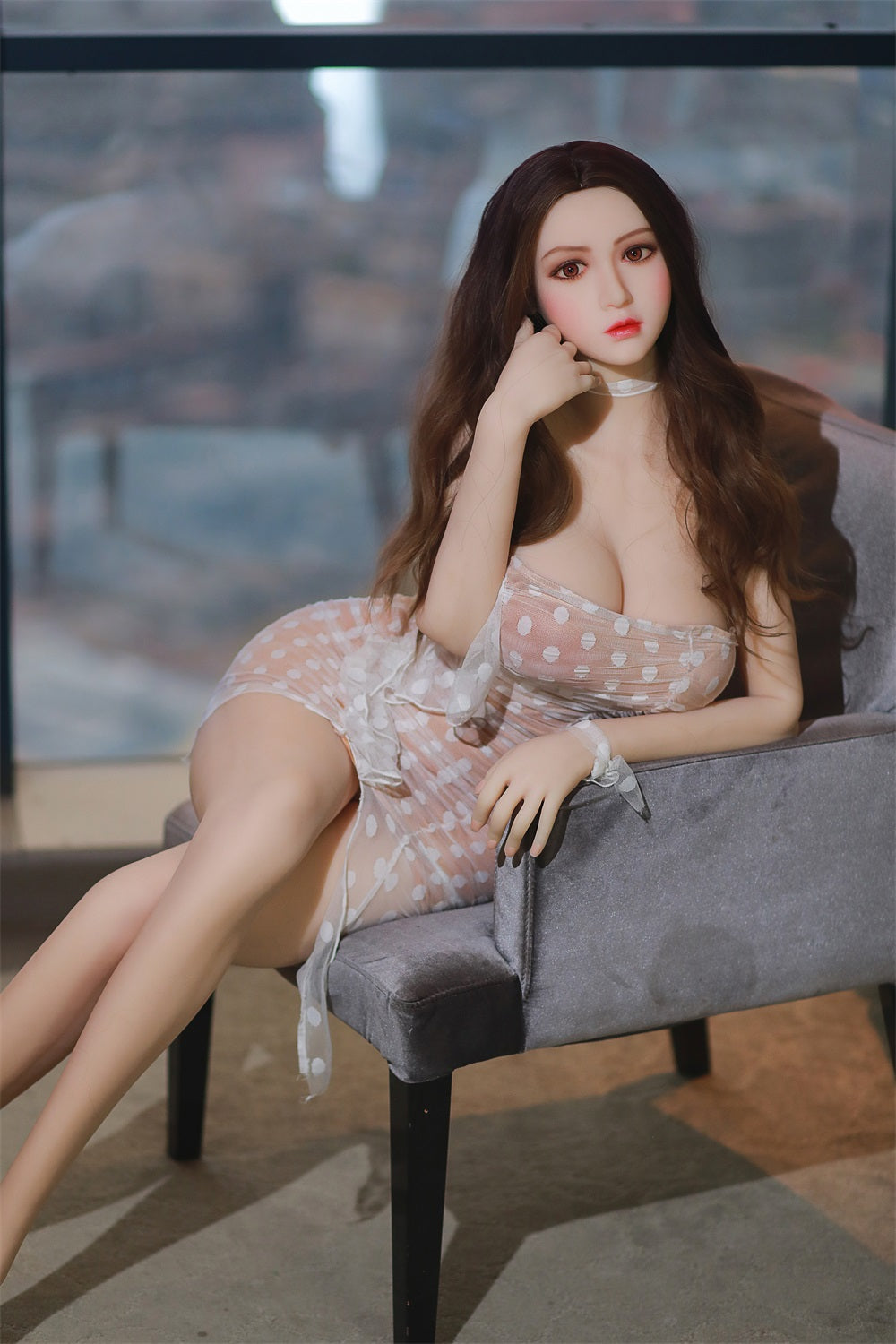 Yinyan 170 cm Promi-Look wie Sexpuppe E-Cup TPE Real Dolls