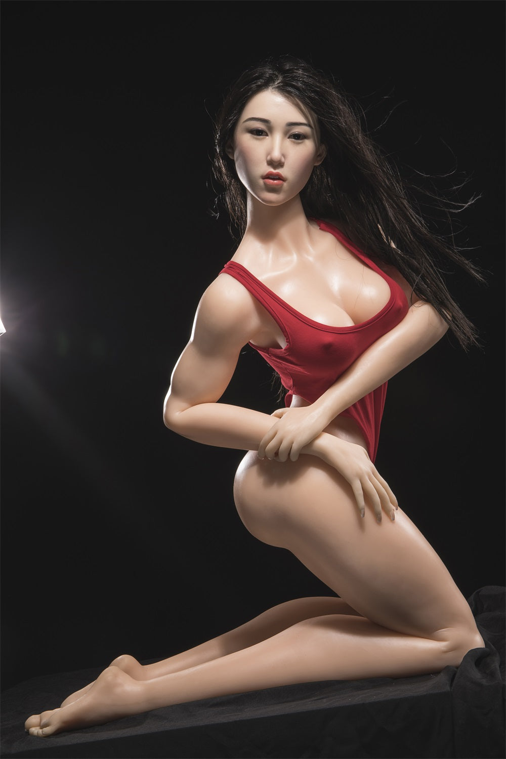 170cm Fitness-Liebespuppe D Cup Muskel-Sexpuppe
