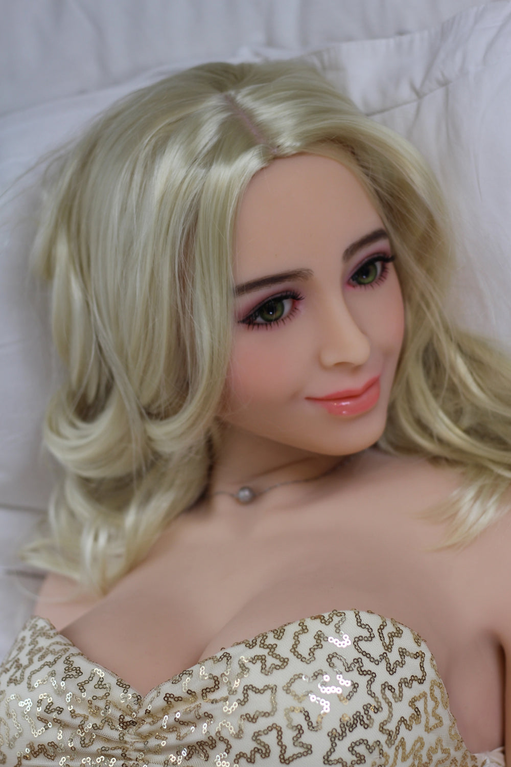 158 cm große blonde Sexpuppe europäische sexy Schönheit