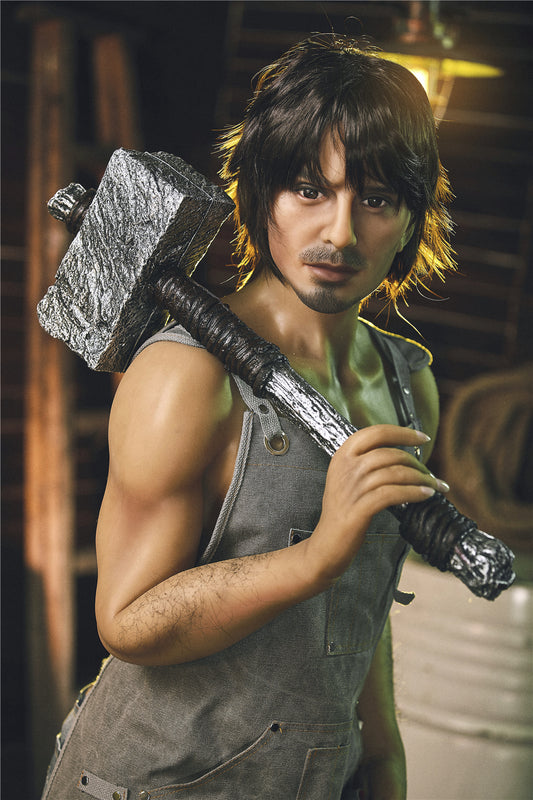 162 cm starke männliche TPE Sexpuppe für Erwachsene