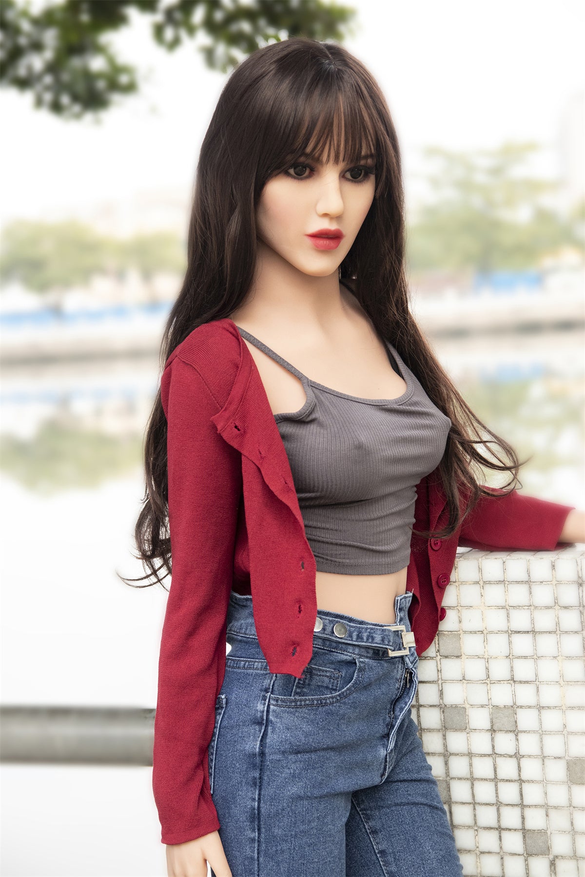 Maci B-cup Fire TPE Dolls 157cm Sexy Small Boobs Skinny Sex Doll