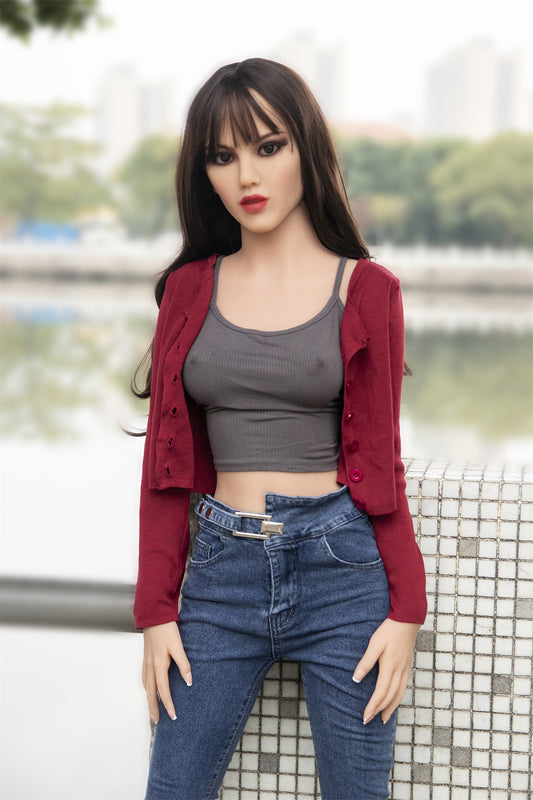 Maci B-cup Fire TPE Dolls 157cm Sexy Small Boobs Skinny Sex Doll
