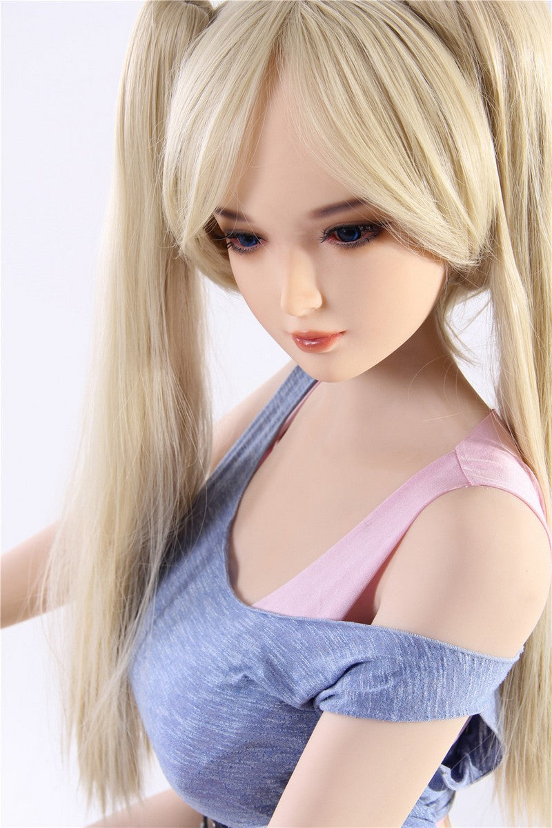 170cm C Cup Junge Dame Realitätspuppe Blondes Haar TPE Sexpuppe