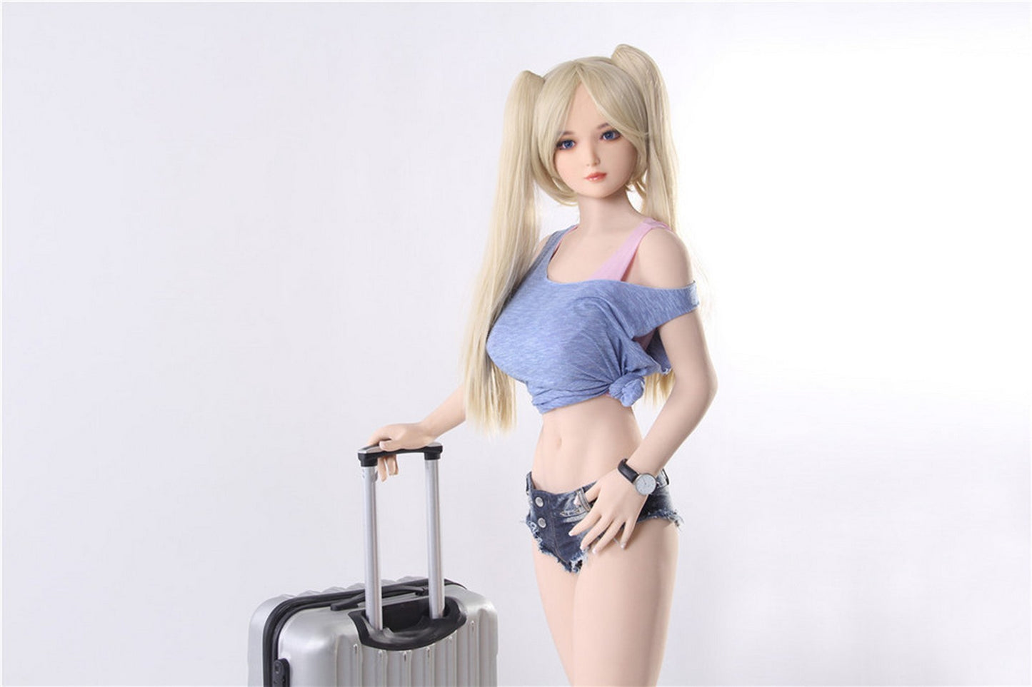 170cm C Cup Junge Dame Realitätspuppe Blondes Haar TPE Sexpuppe
