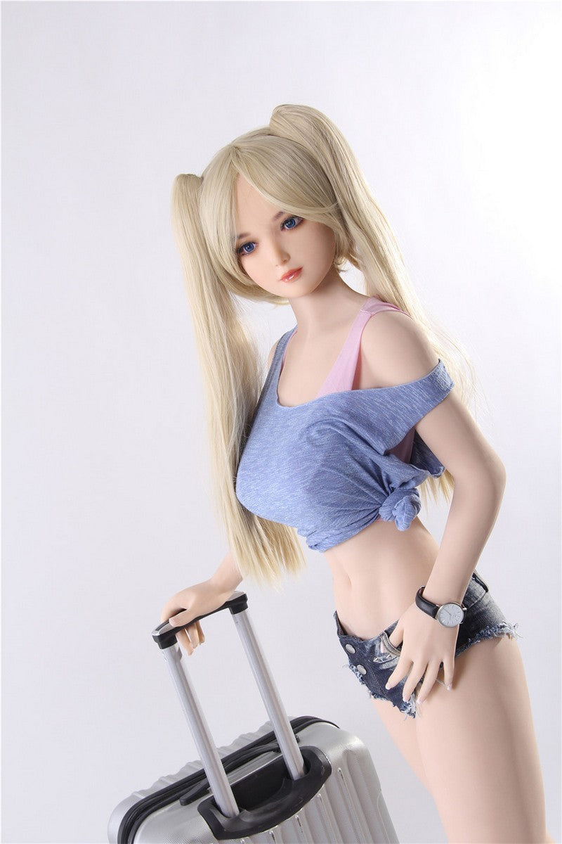 170cm C Cup Junge Dame Realitätspuppe Blondes Haar TPE Sexpuppe