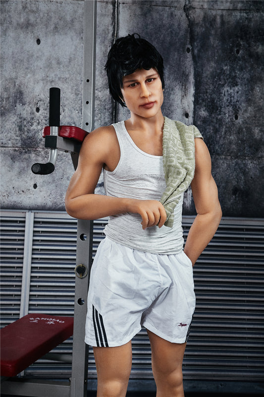 Männliche Sexpuppe für Frauen 162 cm Irontech Doll Fitness Trainer Charles