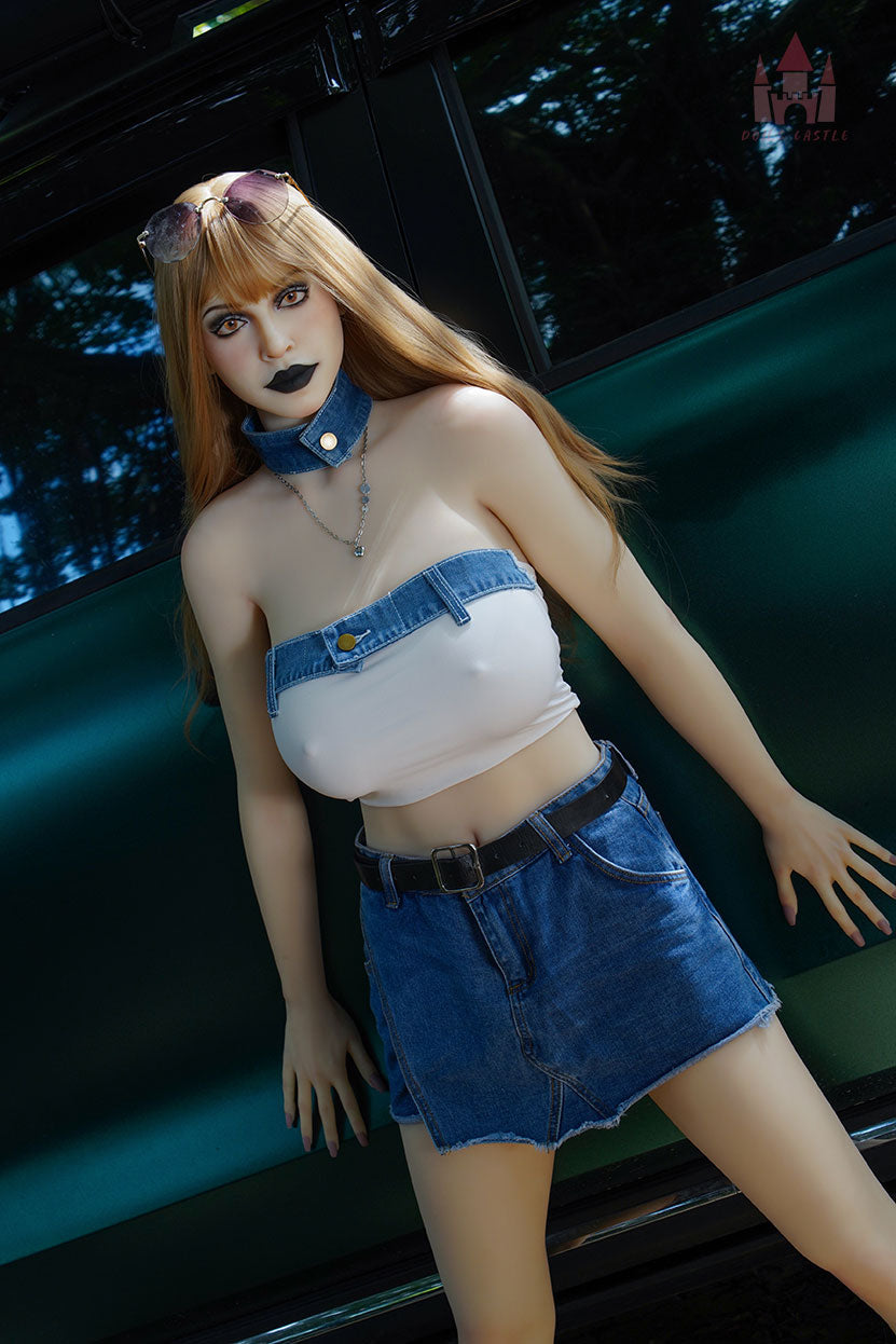 Doll Castle 163cm F-Cup Real Doll with Heavy Makeup