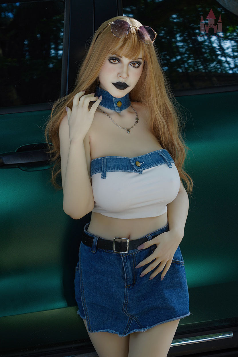 Doll Castle 163cm F-Cup Real Doll with Heavy Makeup