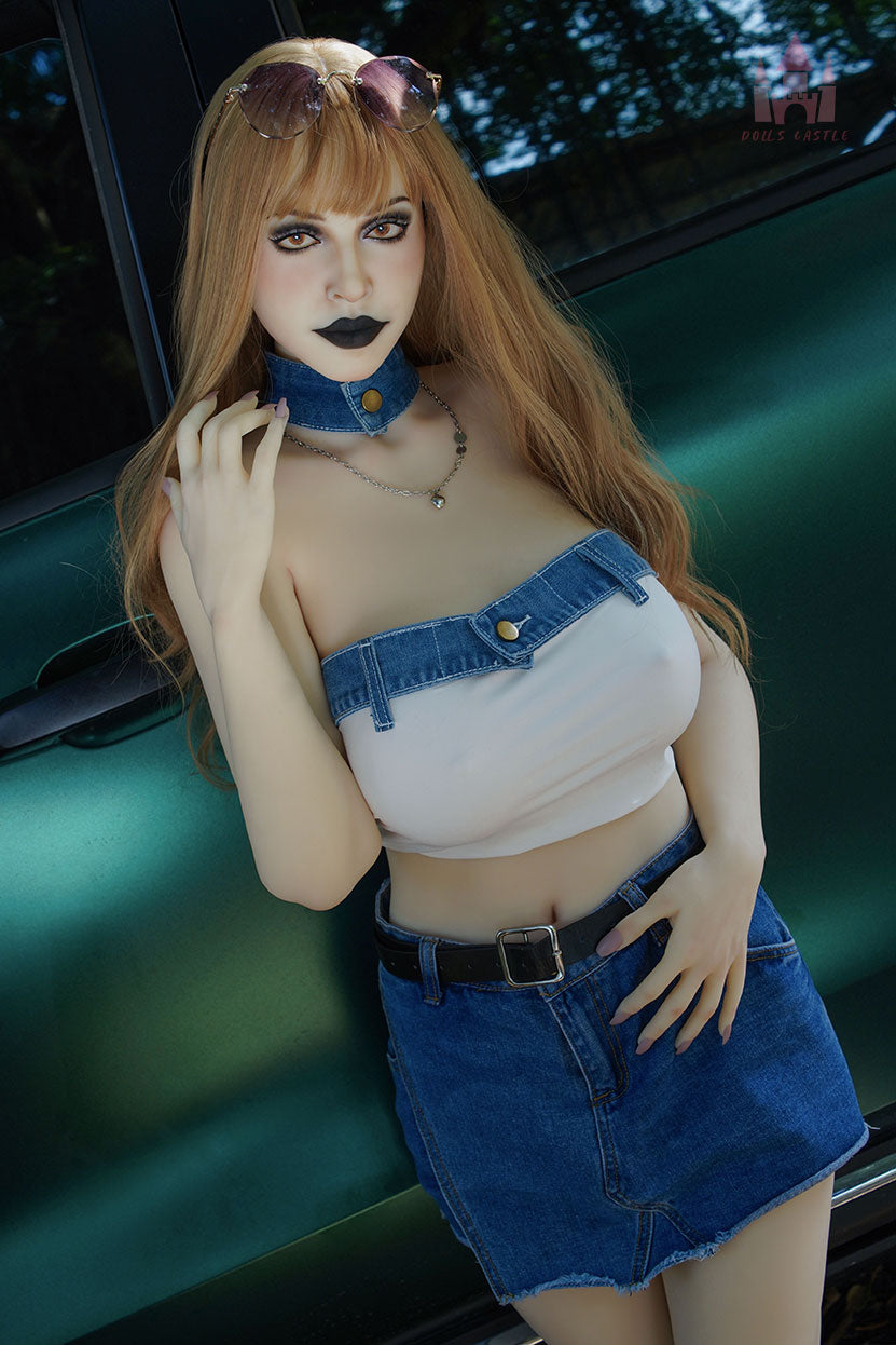 Doll Castle 163cm F-Cup Real Doll with Heavy Makeup