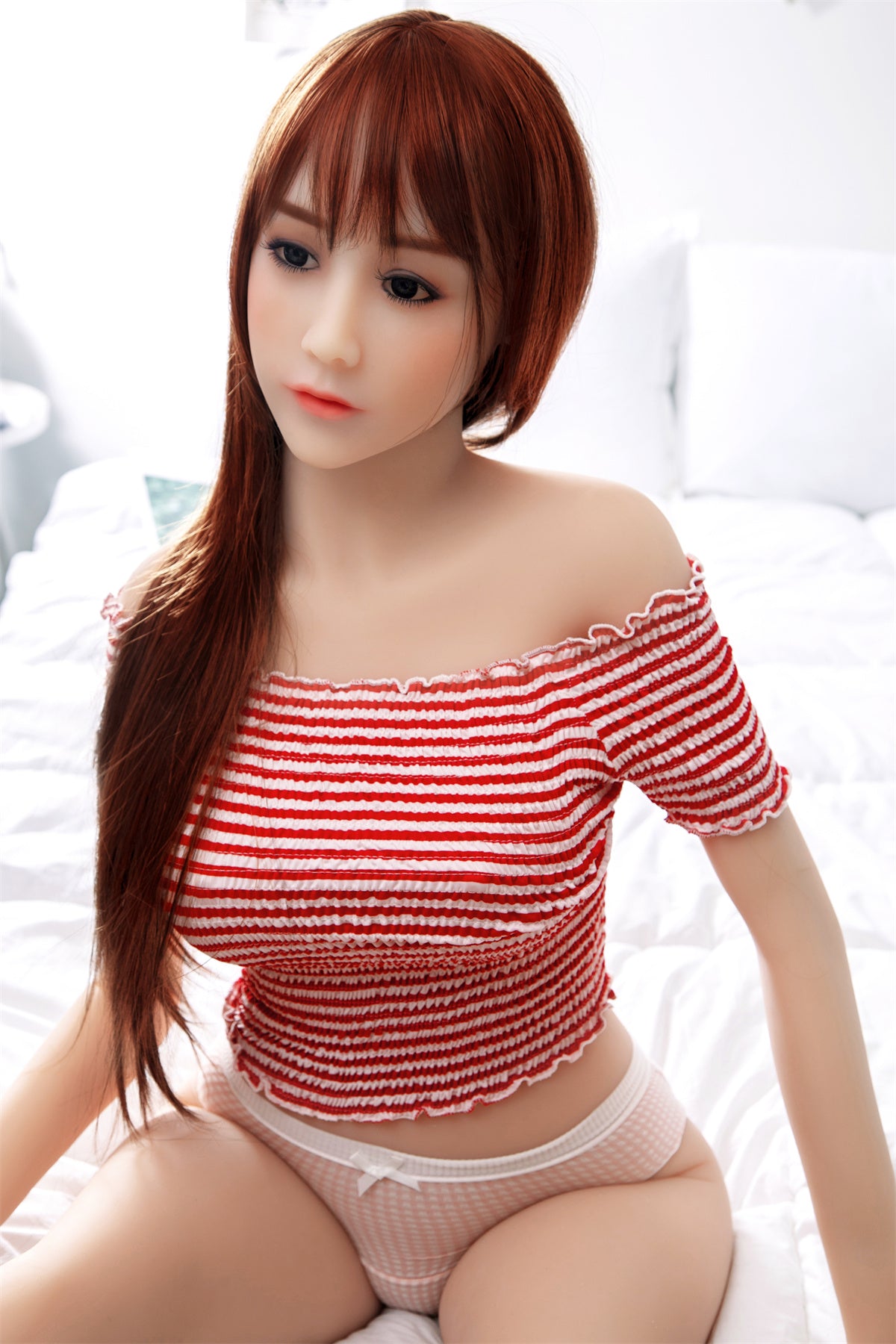 Claire 165cm Grossen Busen Liebespuppen echte Fire Doll