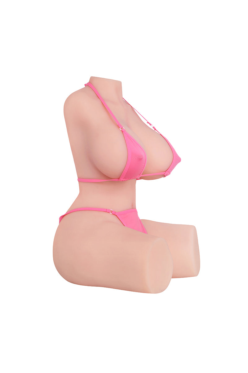 Realistische Vidona Joyotoy Sexpuppe Torso Platin TPE große Brüste Liebespuppe
