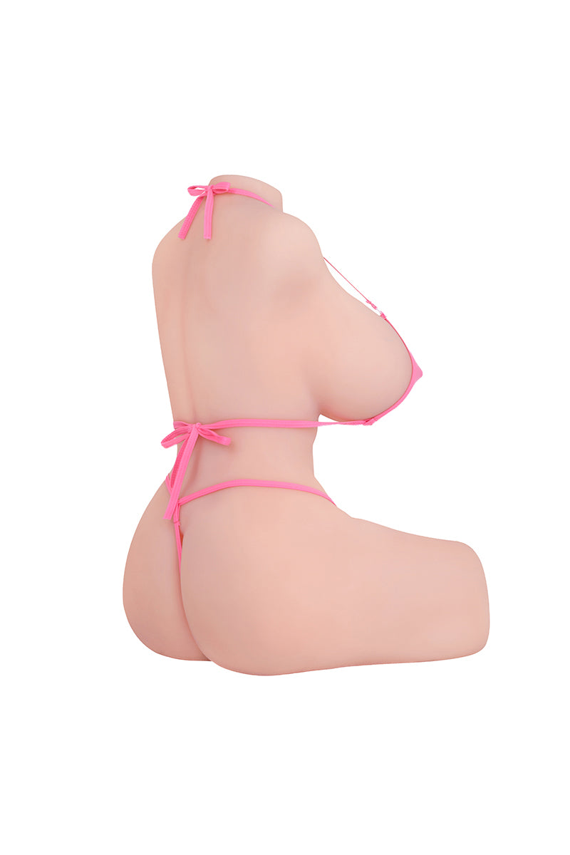 Realistische Vidona Joyotoy Sexpuppe Torso Platin TPE große Brüste Liebespuppe