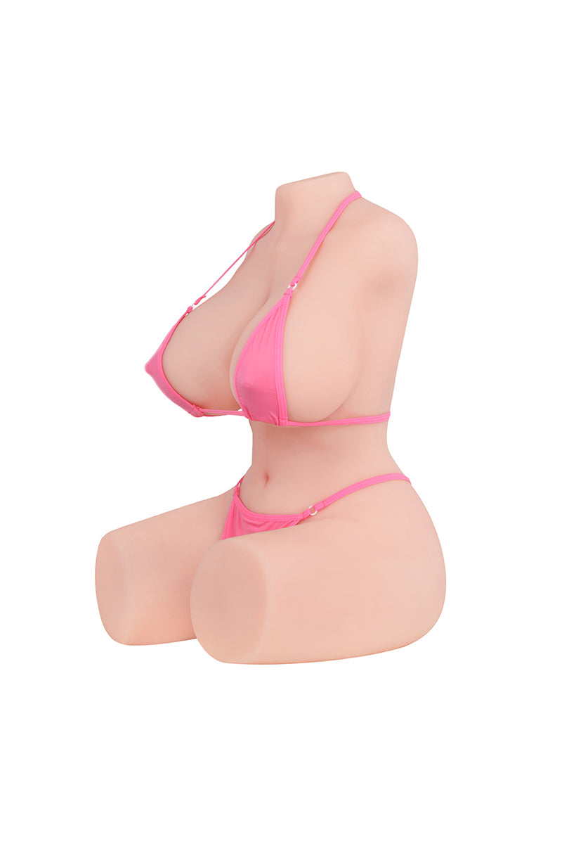 Realistische Vidona Joyotoy Sexpuppe Torso Platin TPE große Brüste Liebespuppe