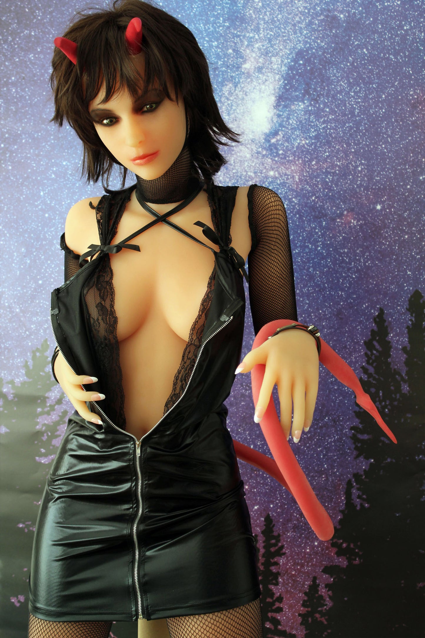 155cm Kurzhaar-Sexpuppe in Lebensgröße DF Doll