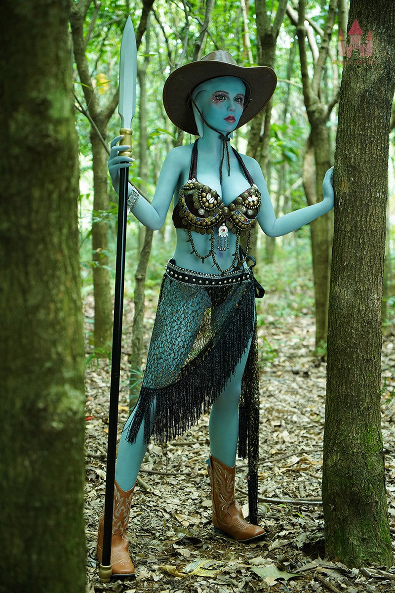 156 cm E-Cup Hunter Sexpuppe Lebensgroße Puppe Darianna