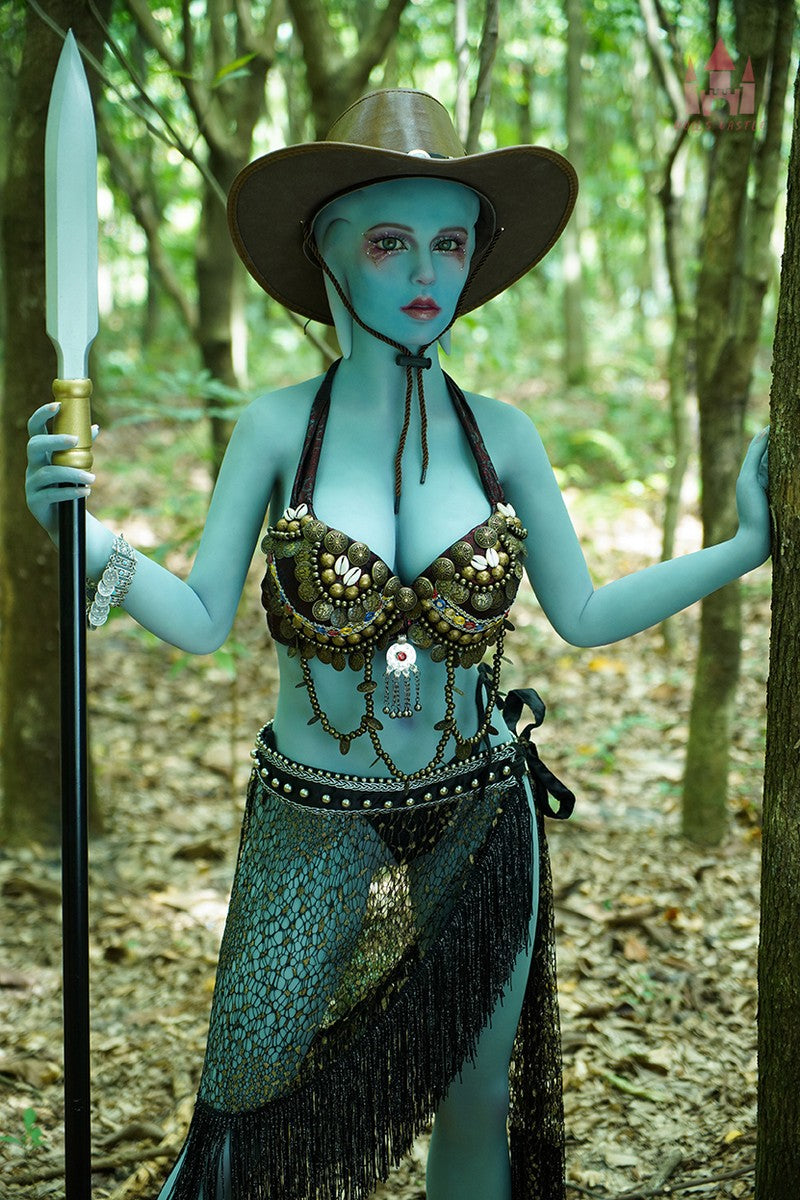 156 cm E-Cup Hunter Sexpuppe Lebensgroße Puppe Darianna