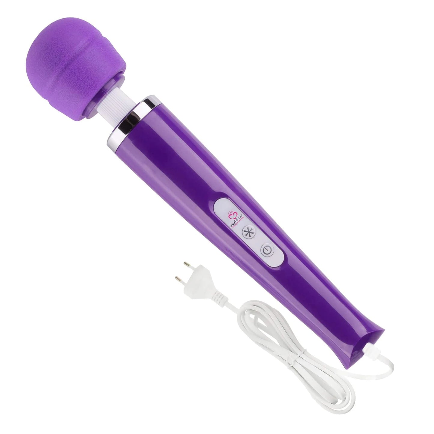 Magic Wand Vibrator Silikonk Magic Wand Netz Lila
