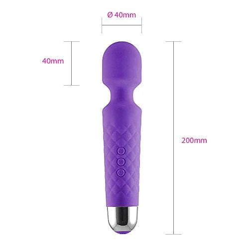 Magic Wand Vibrator mini iWand Lila
