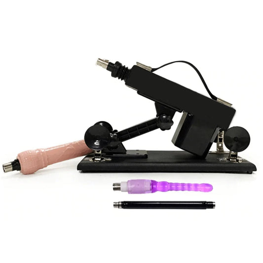Die Dildo Fickmaschine kann bis zu 400 Mal pro Minute stoßen