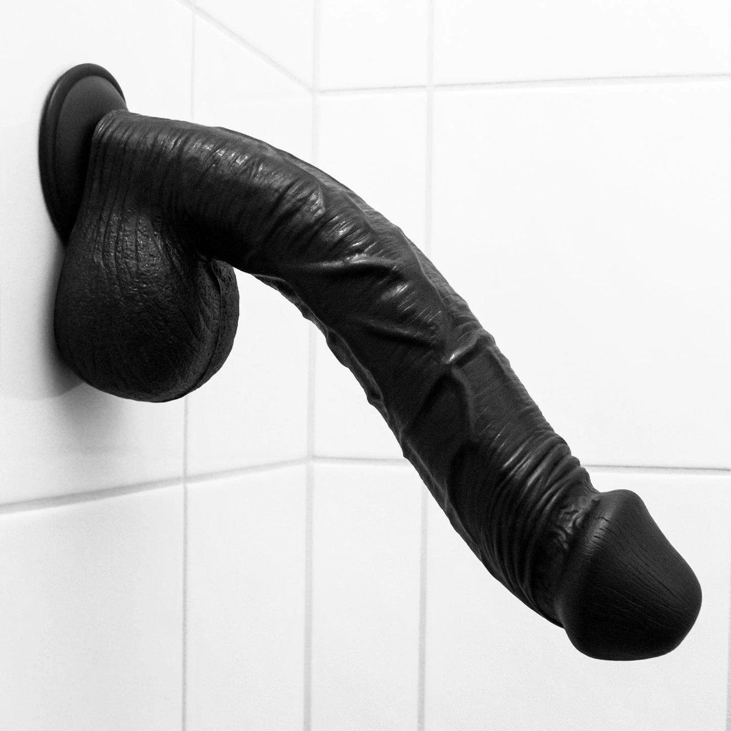 Black Riesendildo 33.5cm silikon XXL Dildo