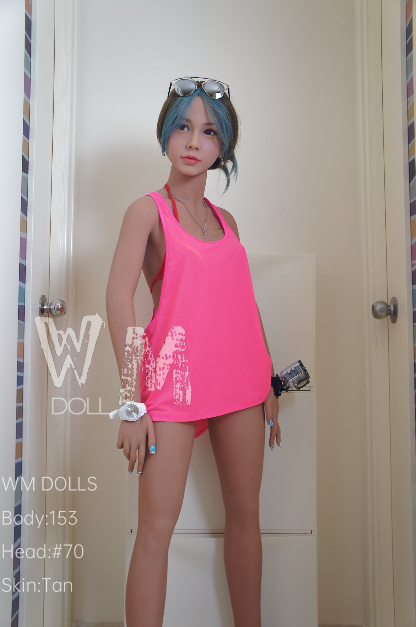 153cm B-Cup reines Mädchen japanische Liebespuppe TPE-Material