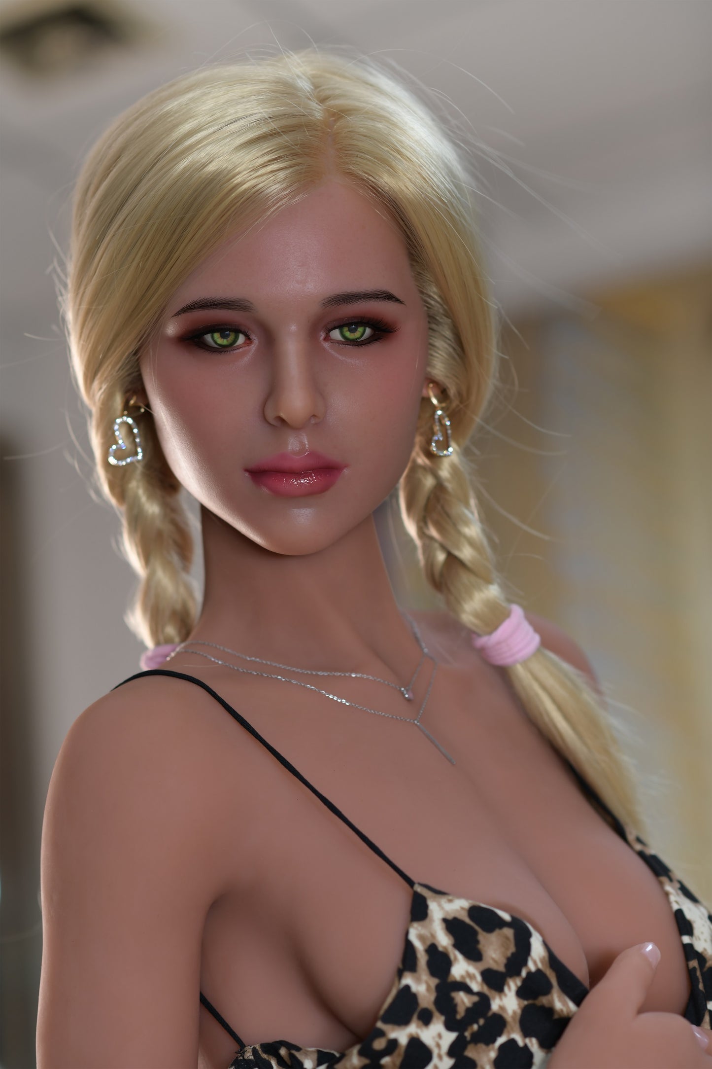 162cm Kleine Brust Blonde Lebensechte Liebespuppe Weizenhaut