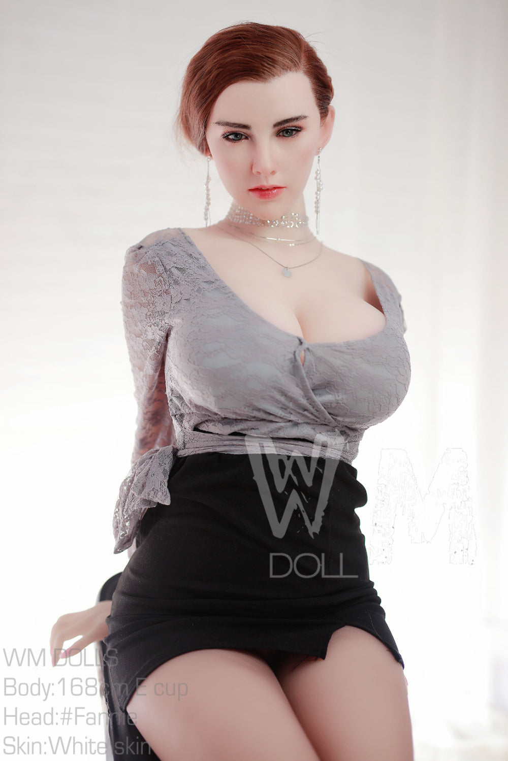 168 cm weiße reife TPE-Sexpuppe mit E-Cup