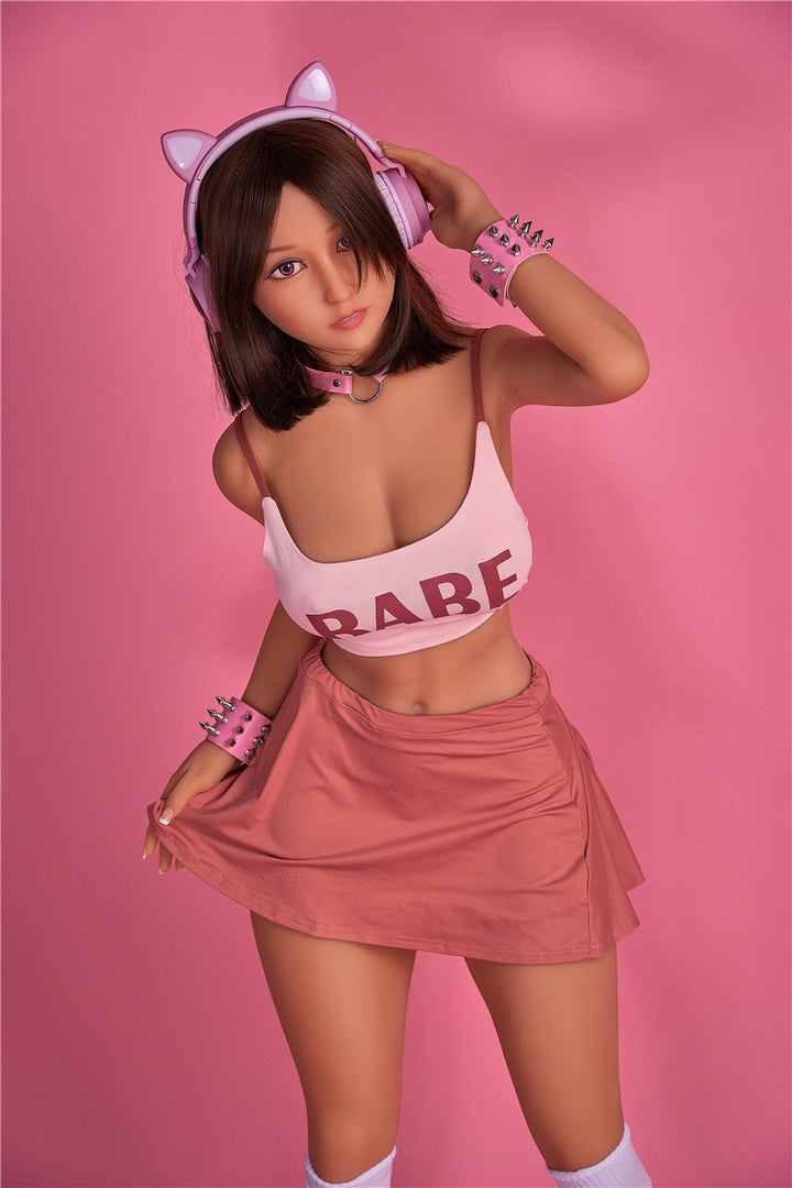 Kinley TPE Liebespuppe 153cm Irontech lebensgroße asiatische Sexpuppe