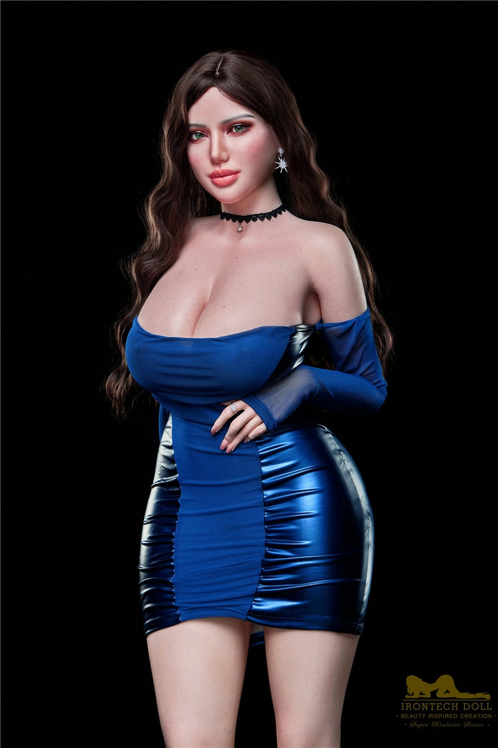 162cm Irontech Silikon Sexpuppe mit großen Brüsten Yujie