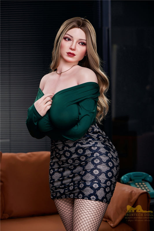 Irontech Silikon Liebespuppe 162cm Mollige Sexpuppen