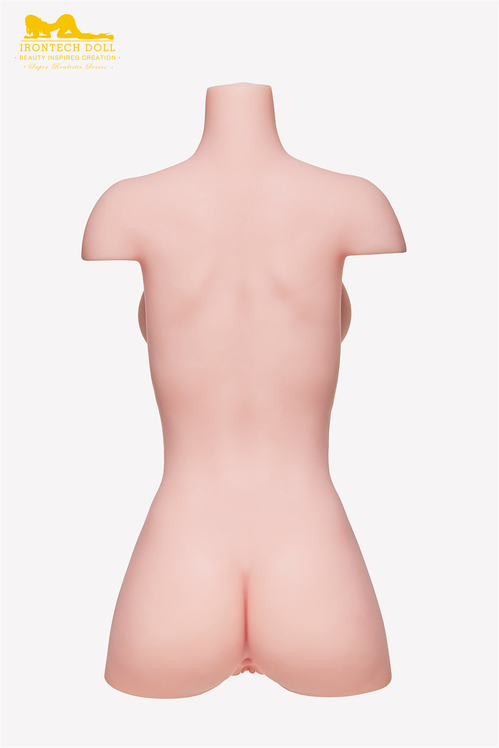 Adalbert 95cm Irontech Doll Torso Masturbator Silikonsexpuppen mit F-Cup,inkl.Gel - Brust