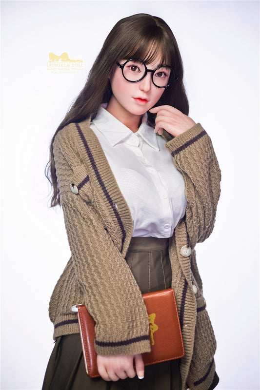 153cm Irontech Silikonpuppe Asiatische Liebespuppe Bookish