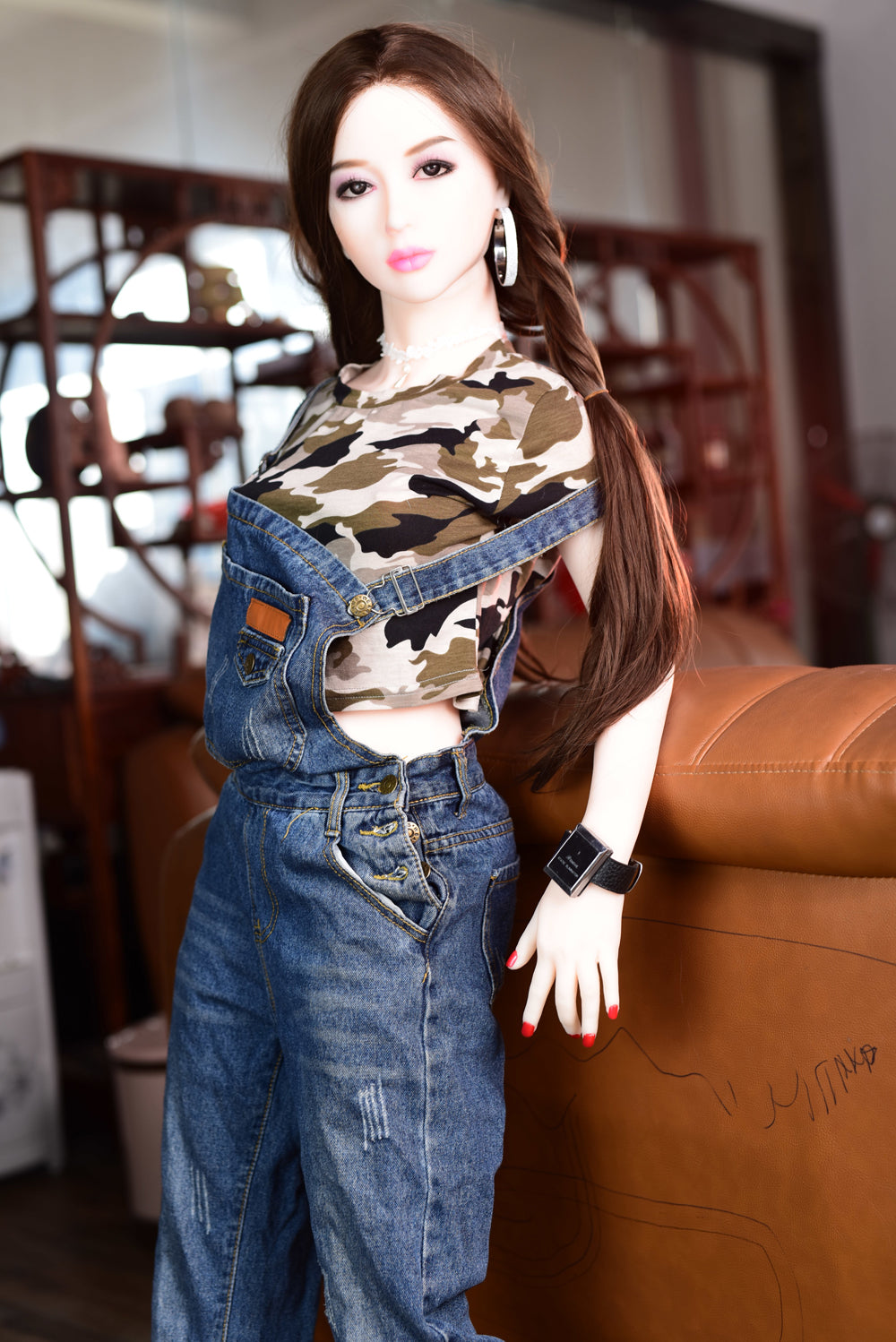 150 cm 6YE TPE Realistische Sexpuppe Asiatisches Schönes Mädchen
