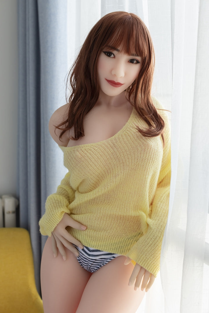 Keuza D Cup real sex doll 165cm HRdoll rote Perücke