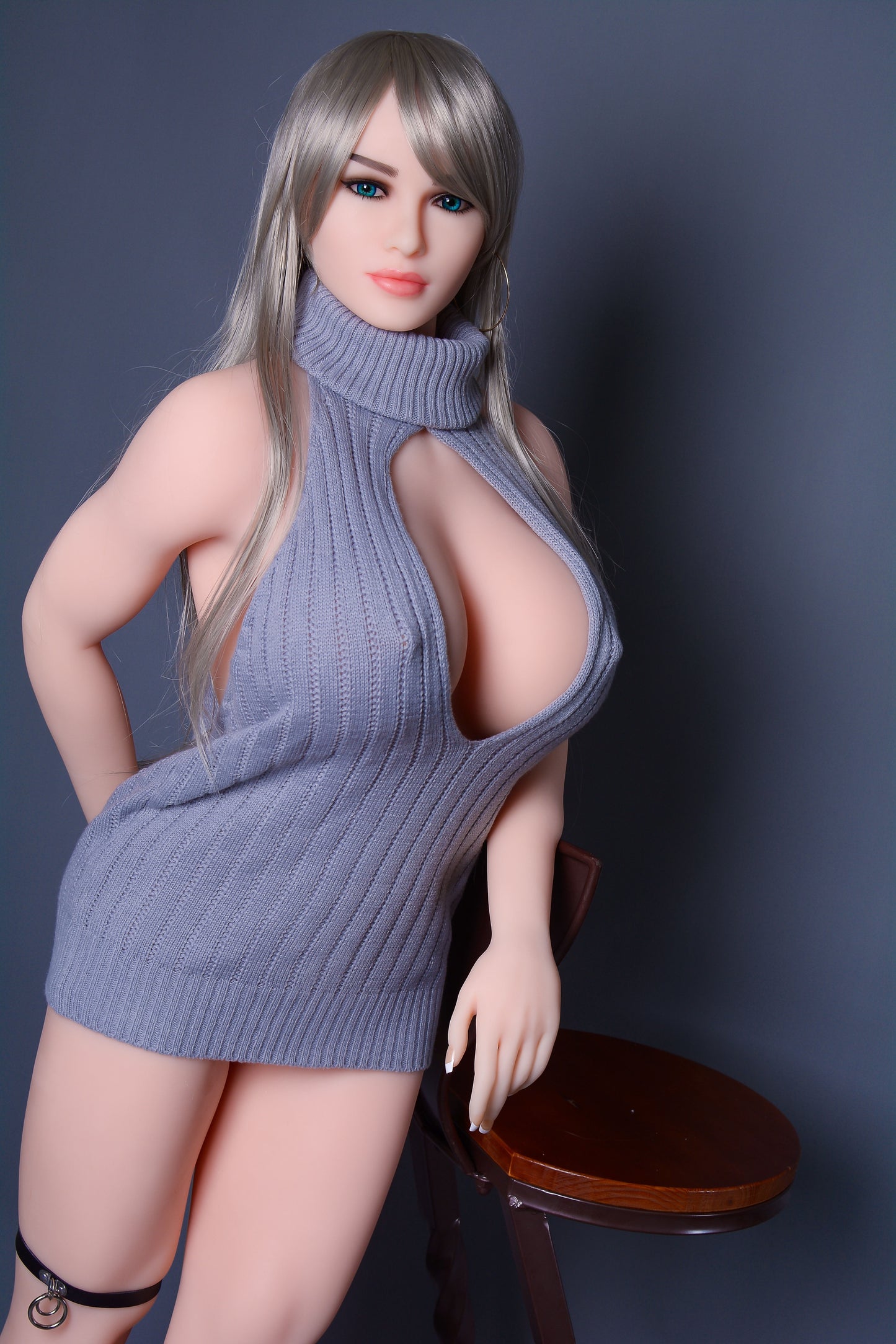 168 cm Große Brust Mollige Sexpuppe AIBEI TPE DOLL