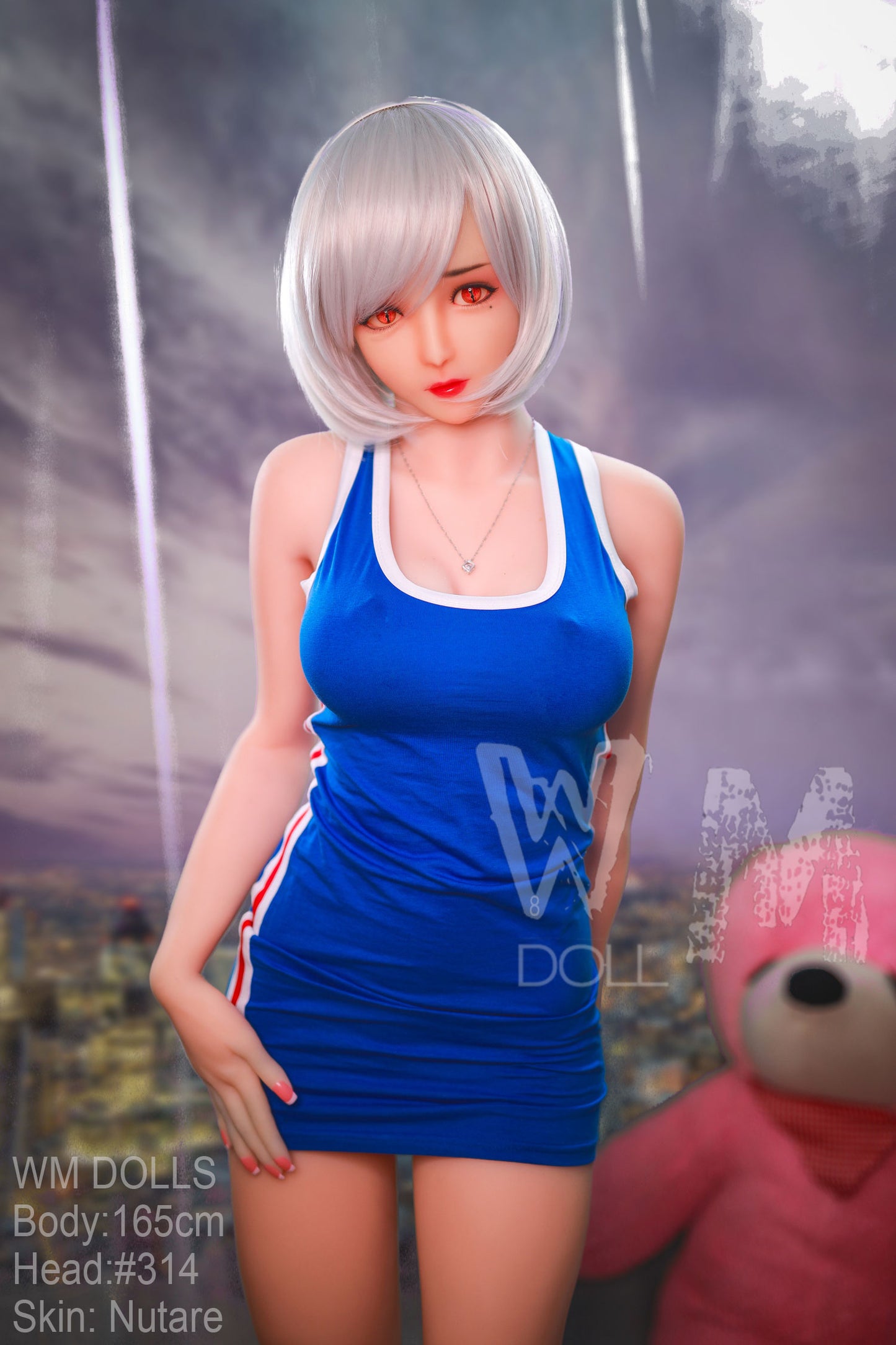 165 cm D Cup zweidimensionale japanische Liebespuppe aus TPE-Material