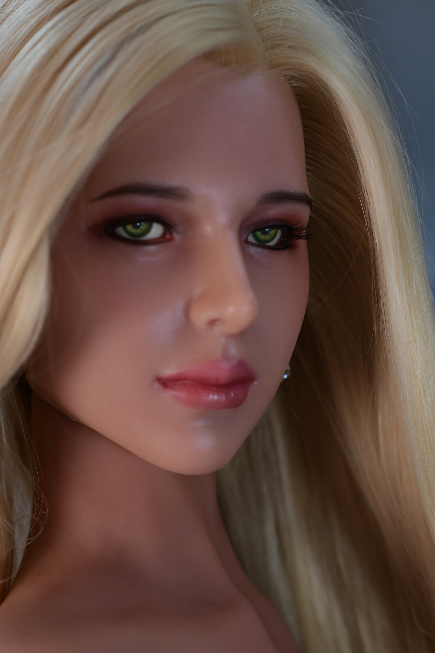162cm Kleine Brust Blonde Lebensechte Liebespuppe Weizenhaut