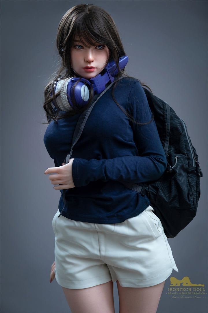 Kalani C Cup lebensechte Silikon-Sexpuppe 166 cm Irontech-Puppe