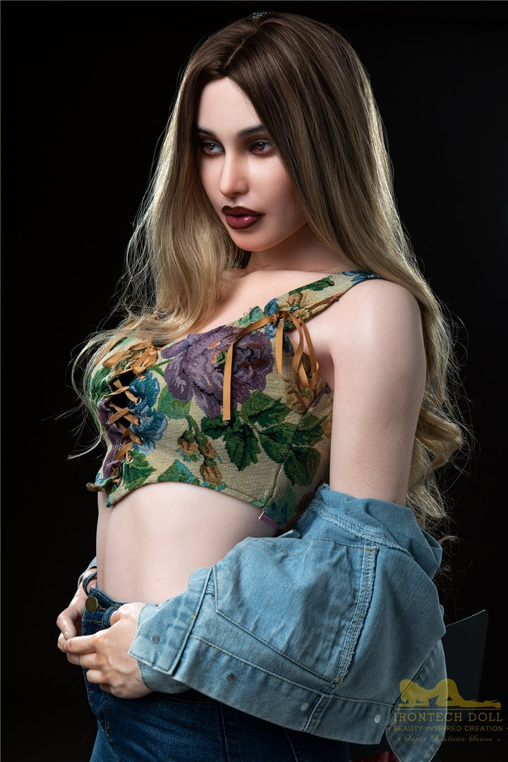 Eleanor 168cm Sexy realistische weibliche Sexpuppe B-Cup Irontech Doll