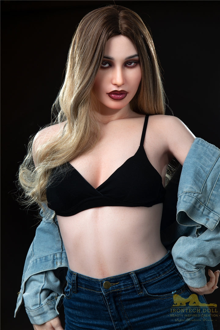 Eleanor 168cm Sexy realistische weibliche Sexpuppe B-Cup Irontech Doll