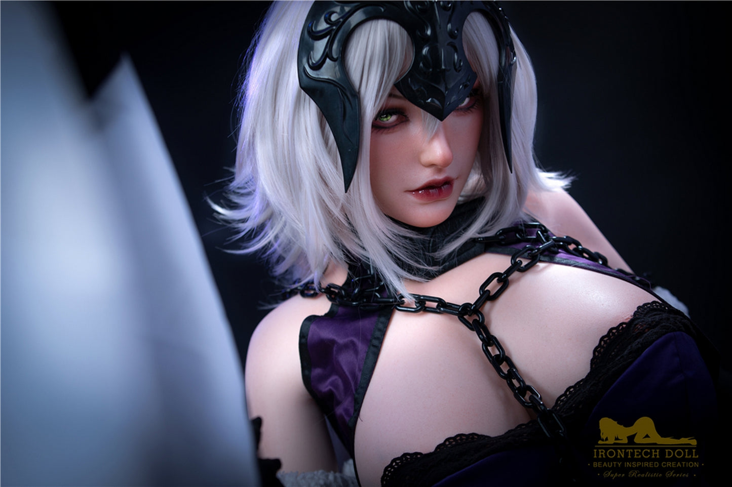 Irontech 165cm Silikonpuppe G-Cup vollbusige Fantasy Sex Doll