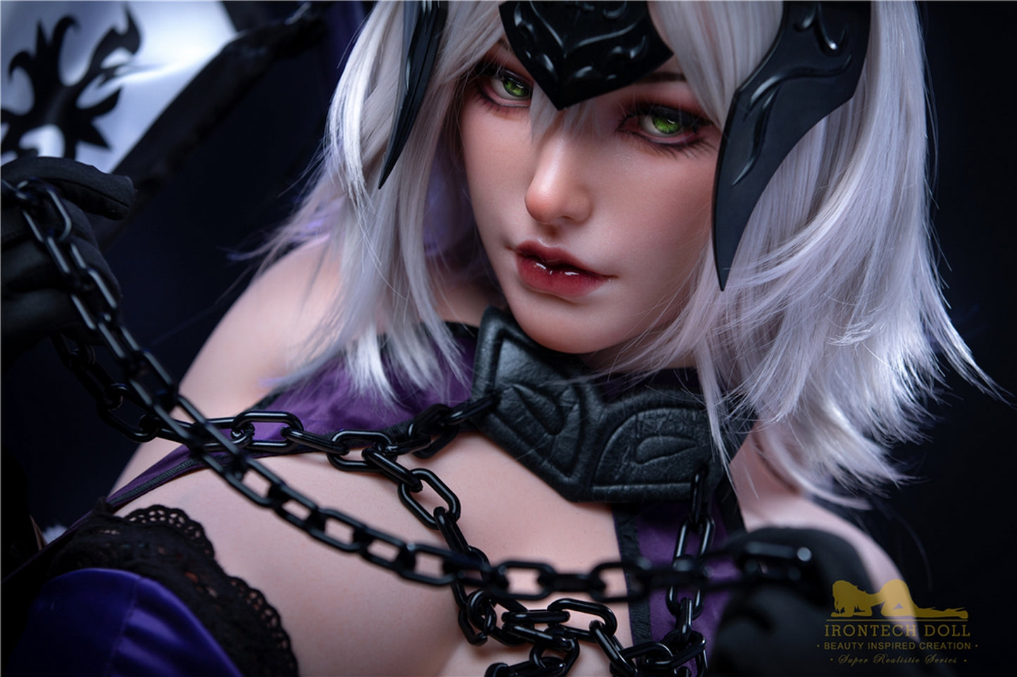 Irontech 165cm Silikonpuppe G-Cup vollbusige Fantasy Sex Doll