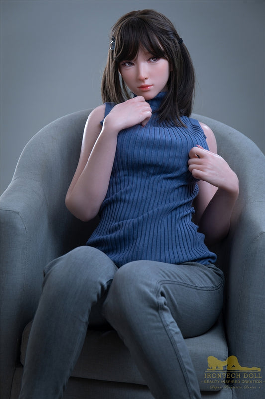 166cm Hachi C Cup Coy Japanische Sexpuppe Irontech Silikon Reality Doll