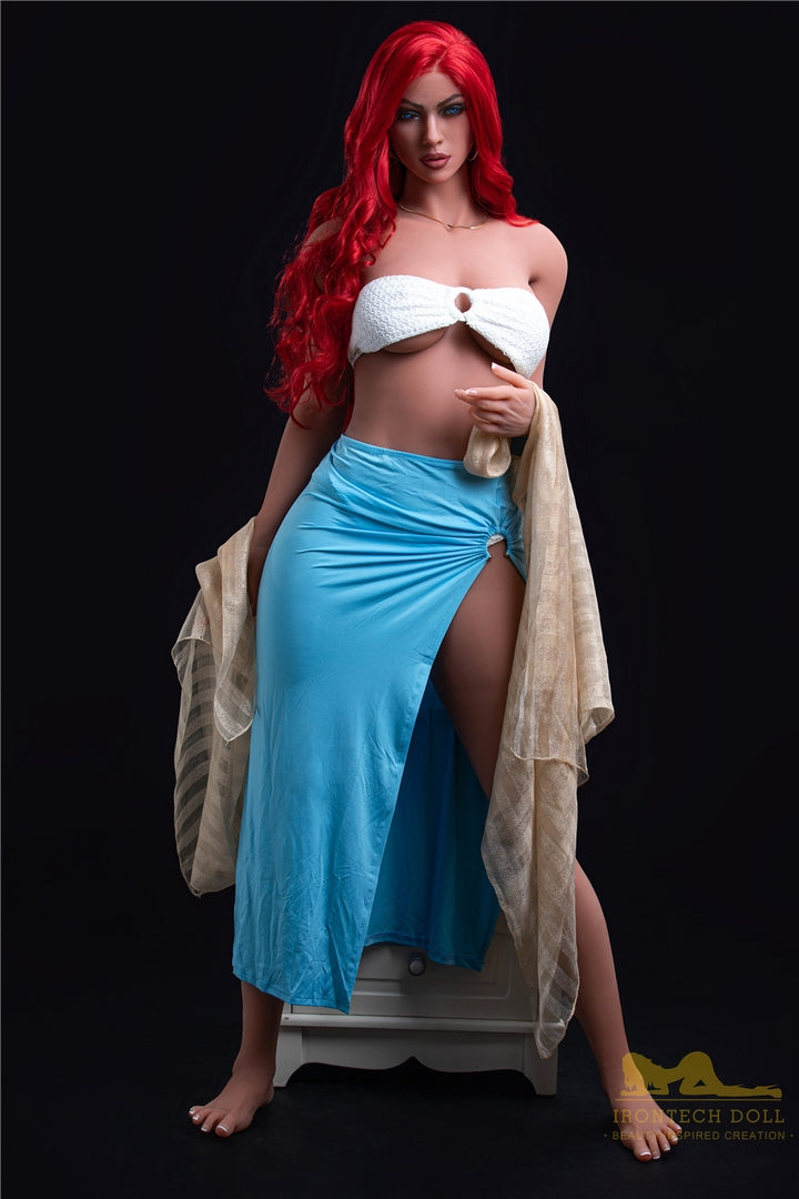 Journee 171cm rote Haare schlanke Sexpuppe
