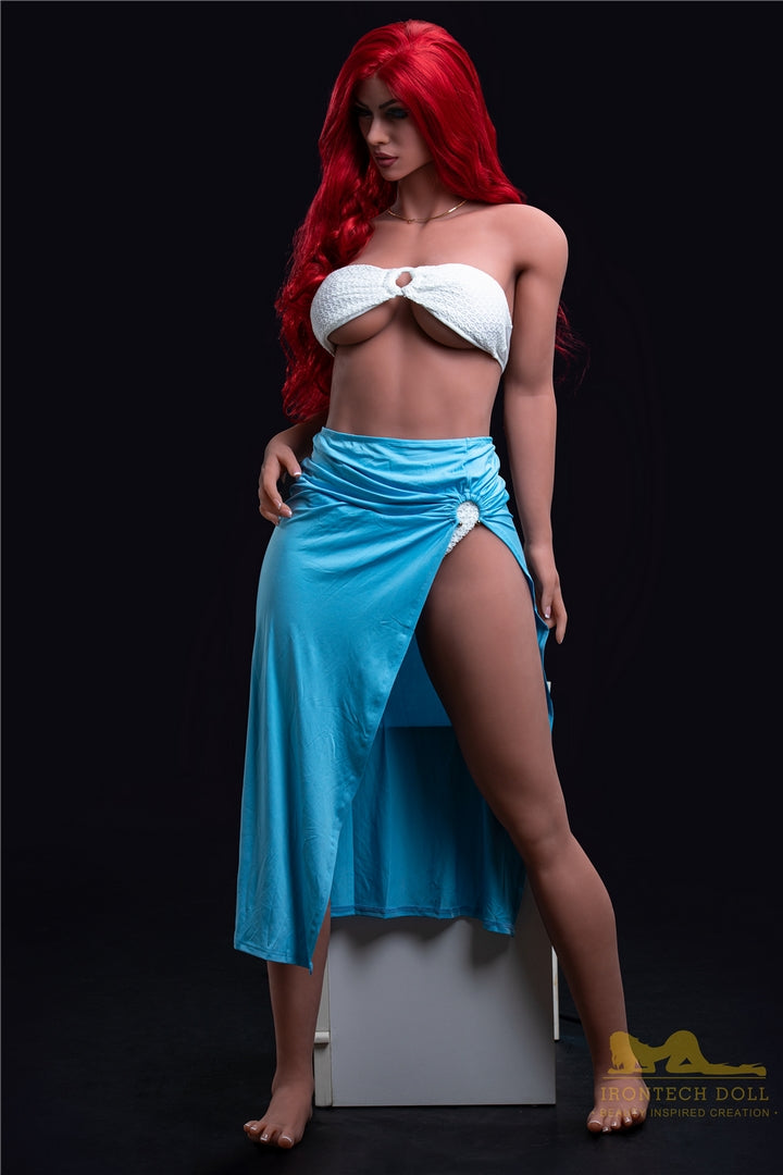 Journee 171cm rote Haare schlanke Sexpuppe