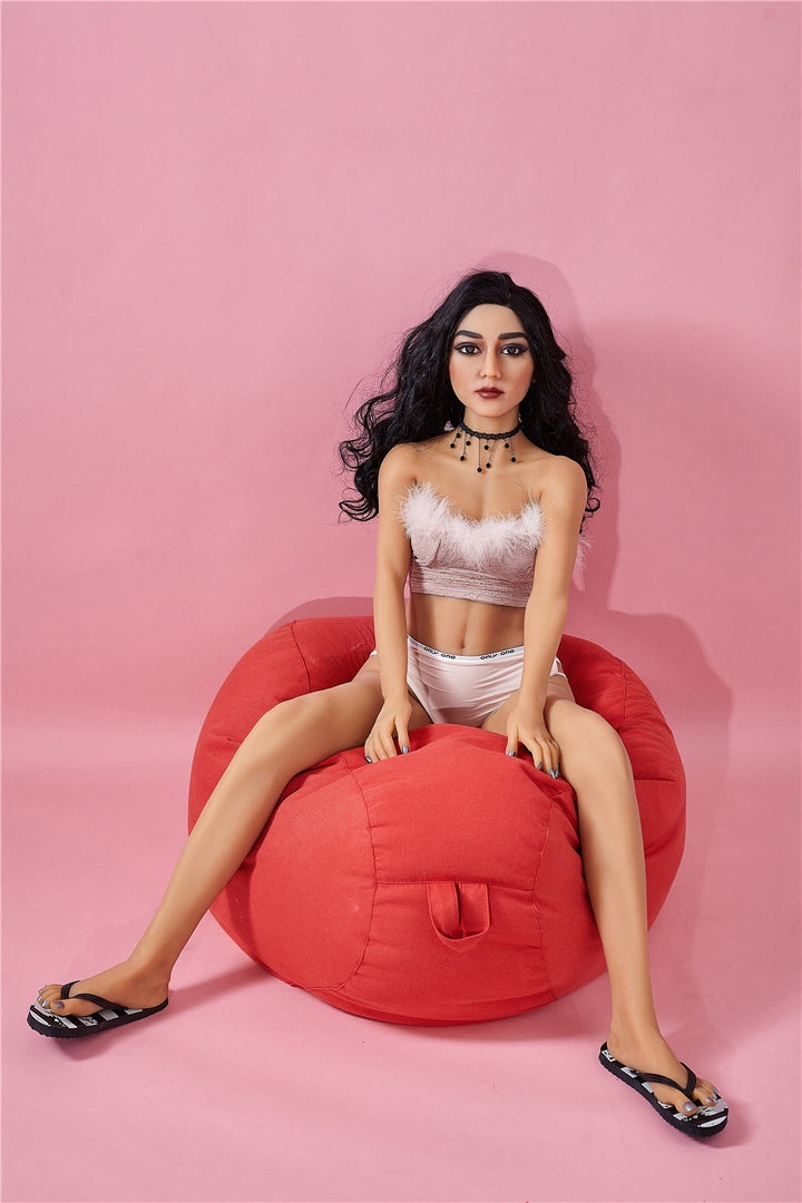 150cm Irontech kleine Brüste lebensgroße TPE-Sexpuppe Ella